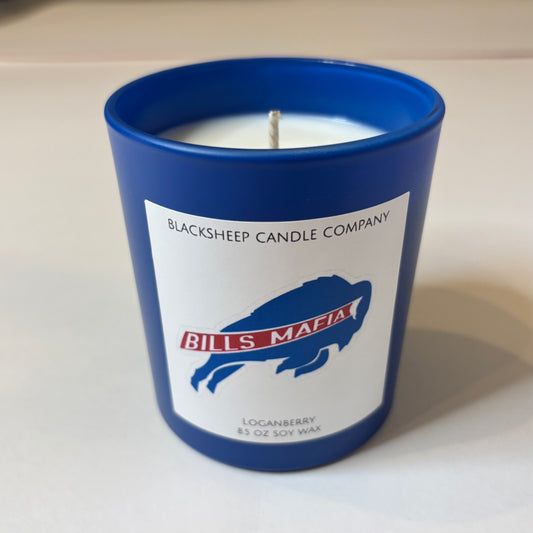 Bills Mafia Candle