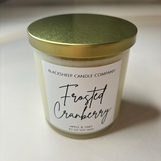 Frosted Cranberry Candle